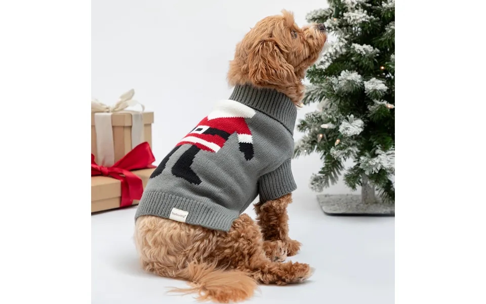 Cozy Christmas Pet Sweater - Santa
