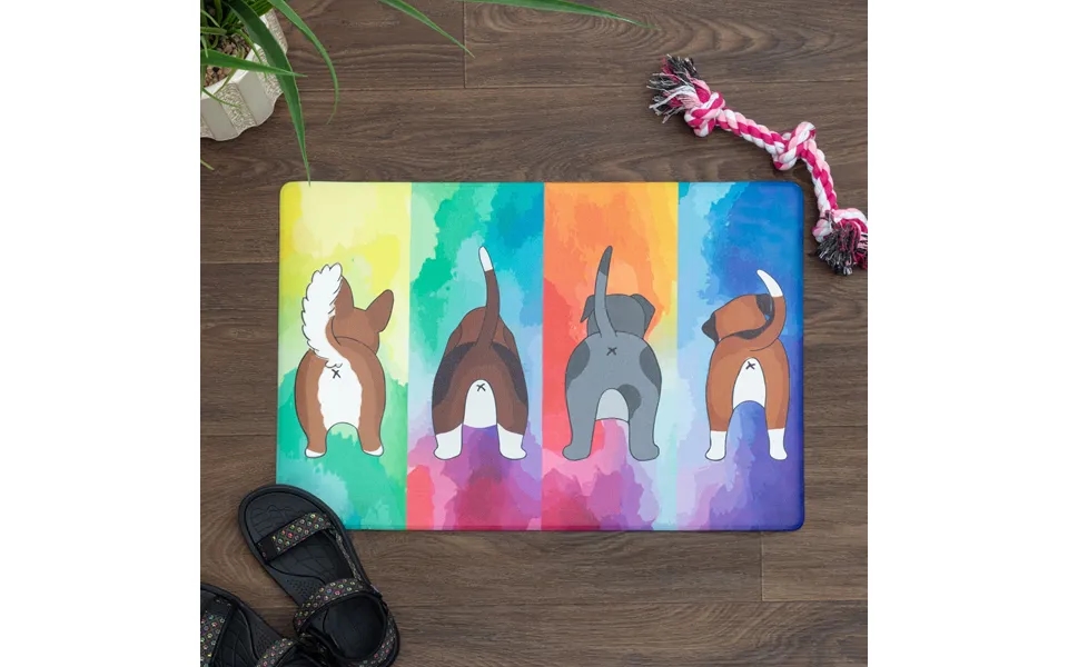 Cute Behinds Floor Mat - Dog