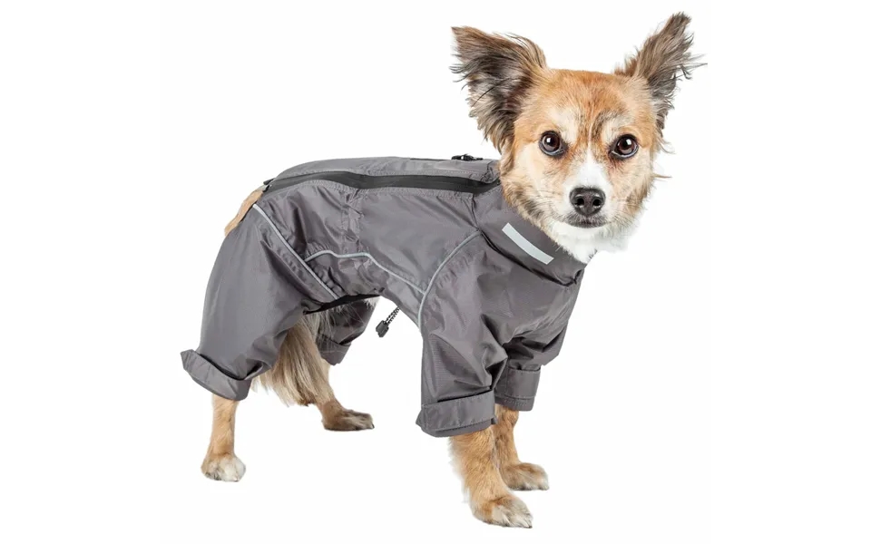 Dog Helios 'hurricanine' Jacket W Heat Reflective Technology - Grey