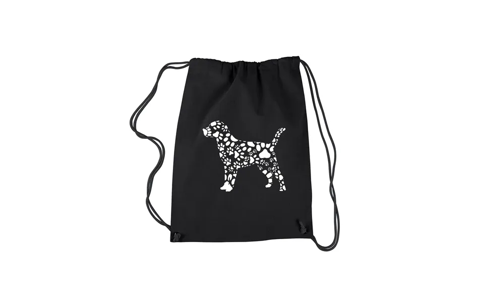 Dog Paw Prints - Drawstring Backpack