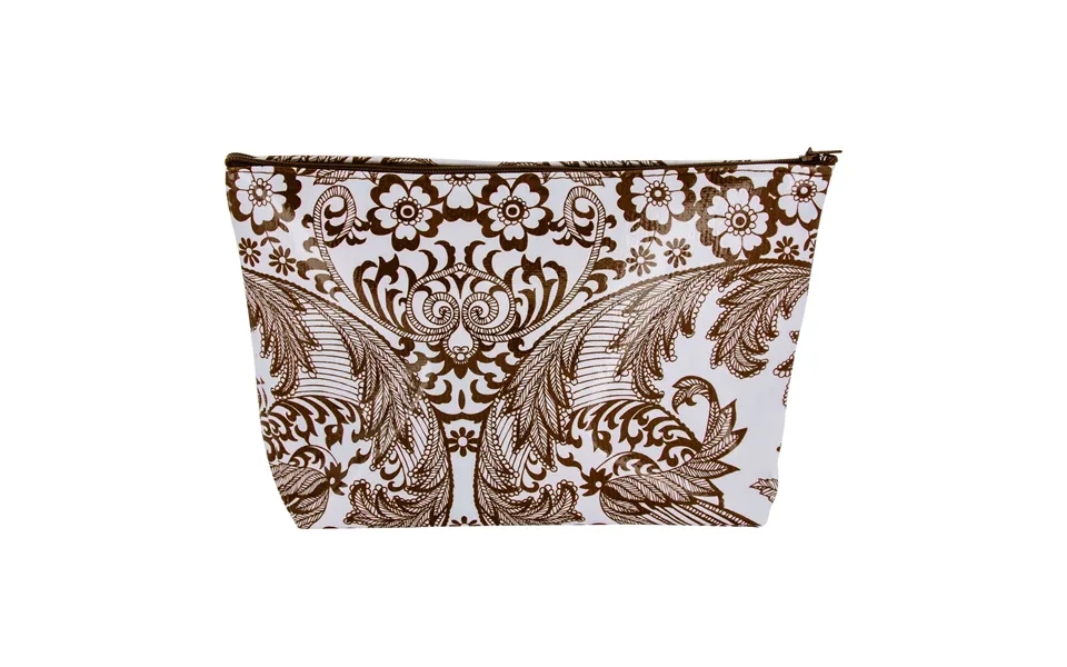 Eden Oilcloth Pouch - Brown