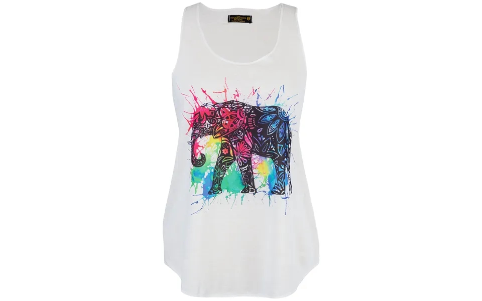 Elephant Love Tank Top - L Xl