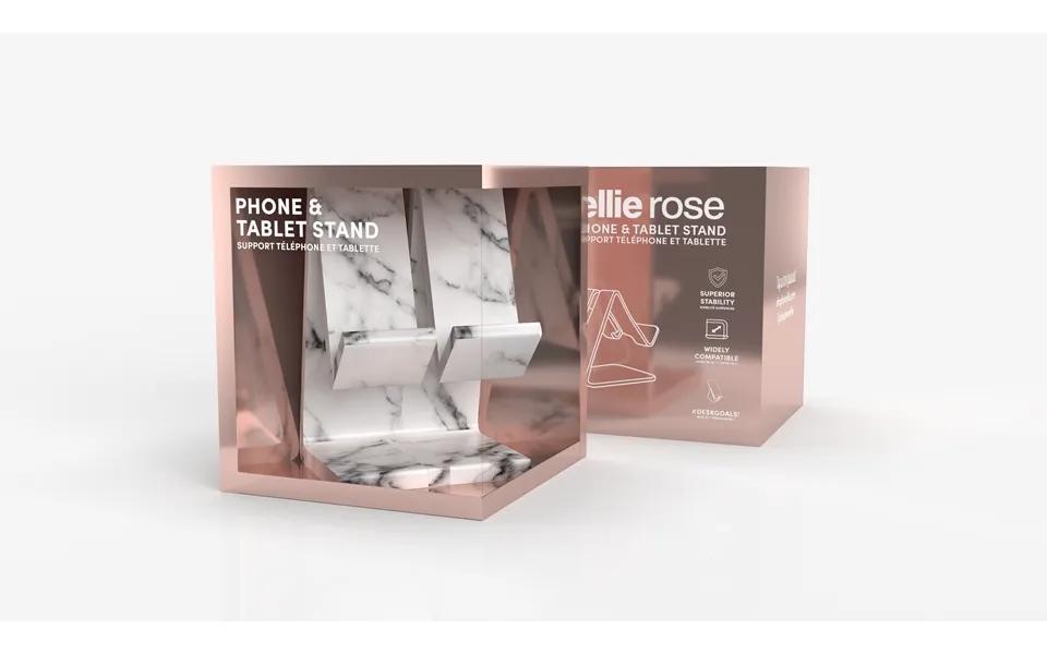 Ellielosangeles Misty Marble Acrylic Phone Stand