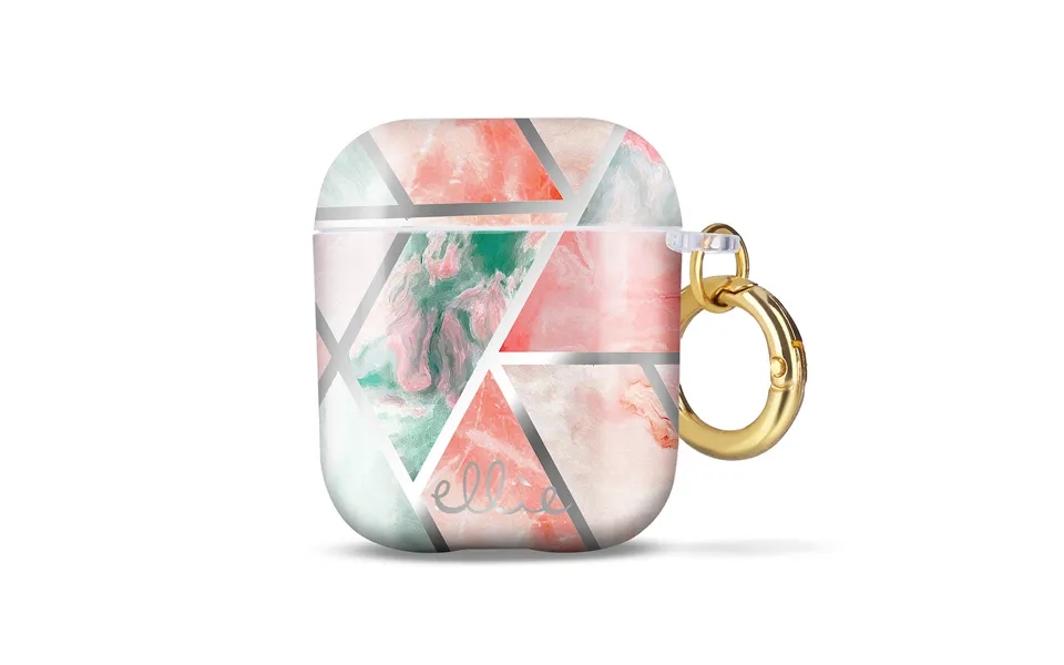 Ellielosangeles Peachy Green Airpods Case