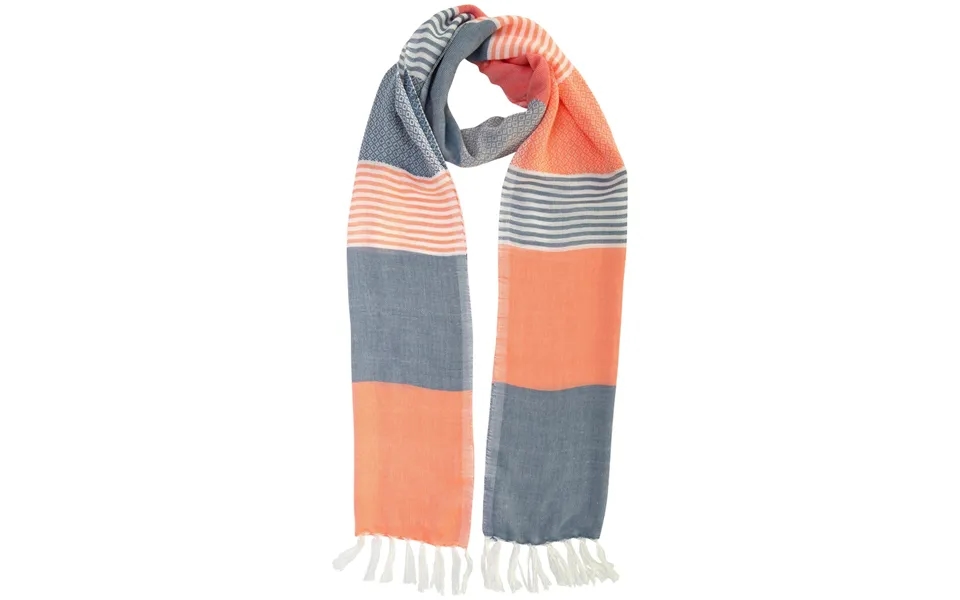 Enchanted Sky Guatemalan Scarf - Peach
