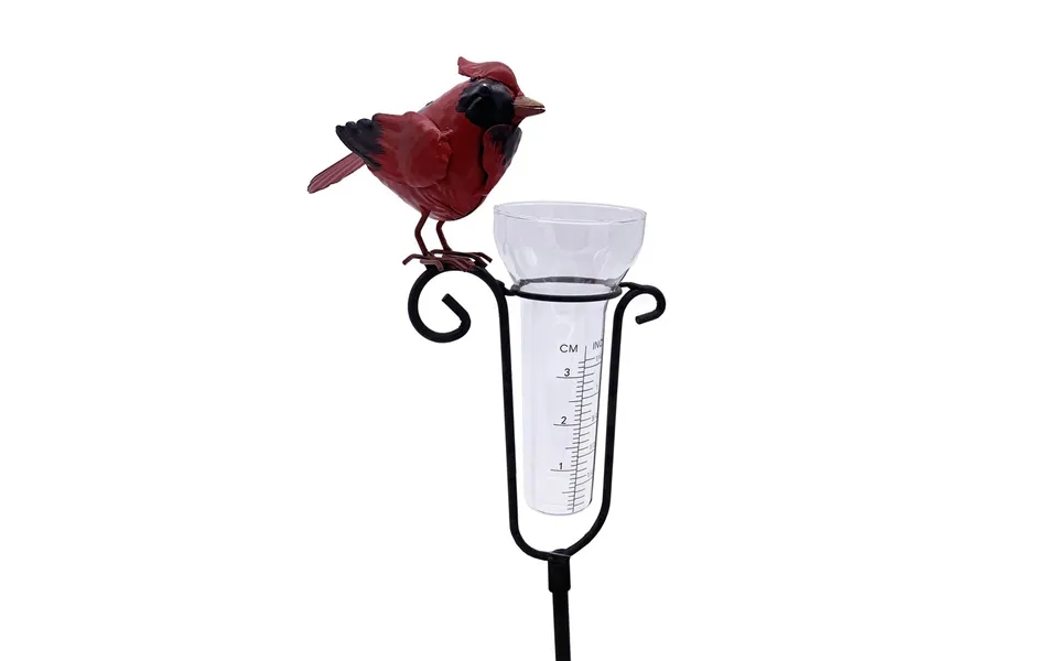 Esschert Design Cardinal Rain Gauge With Stake