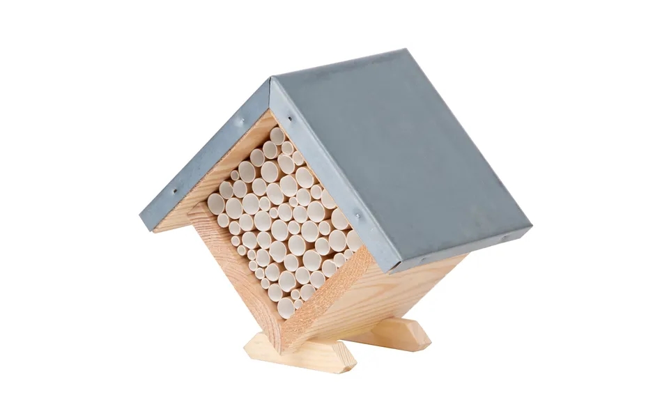 Esschert Design Wood & Metal Bee House