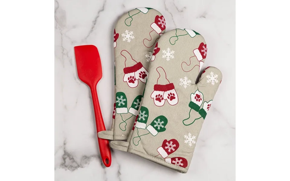 Festival Pets 100% Cotton Oven Mitts Dog Oven Mitts Cat Oven Mitts - Mittens