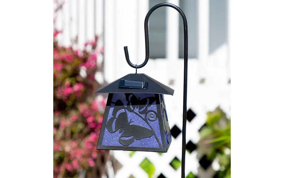 Fluttering Friends Metal Solar Lanterns - Butterfly