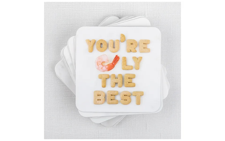 Food Pun Cardboard Coasters - Set Of 20