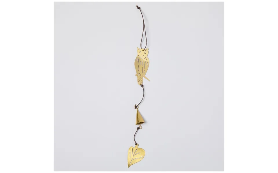 For The Birds Iron Wind Chime - Owl