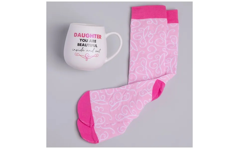 For The Perfect Person Mug & Sock Gift Set - Daughter