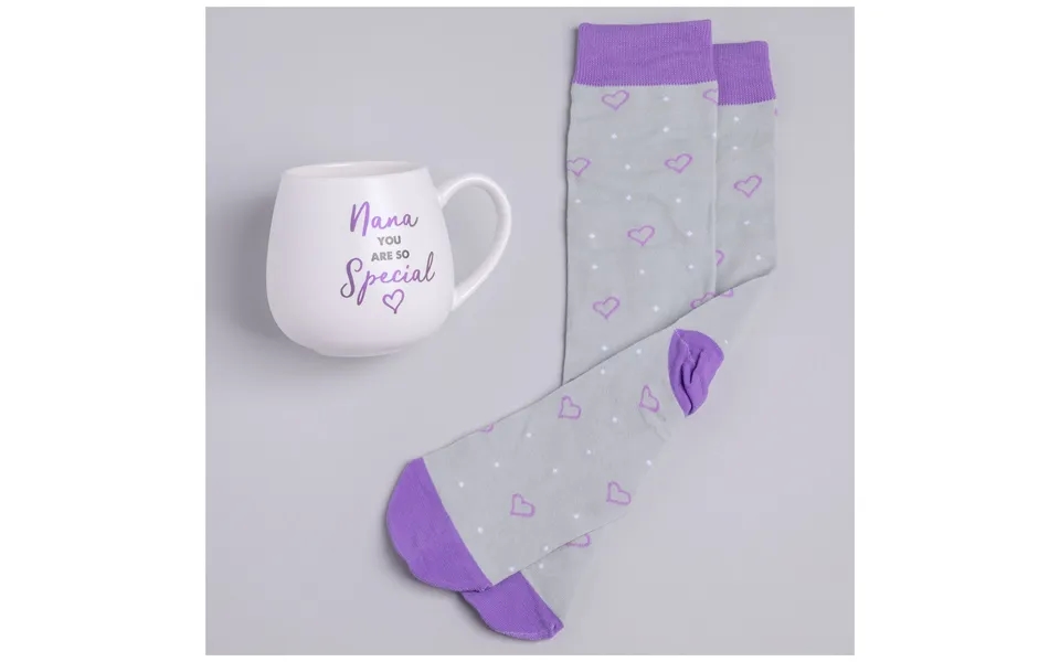 For The Perfect Person Mug & Sock Gift Set - Nana