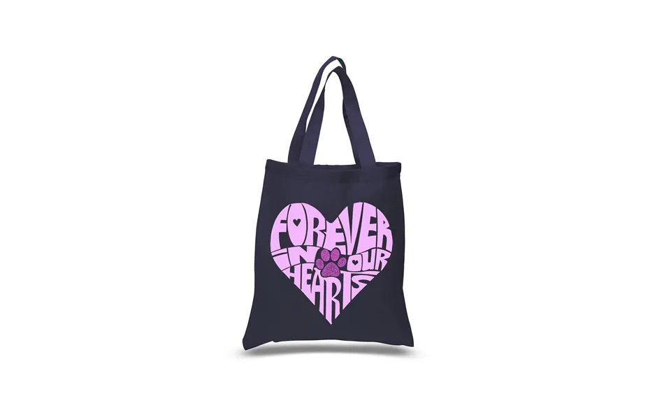 Forever In Our Hearts - Small Word Art Tote Bag