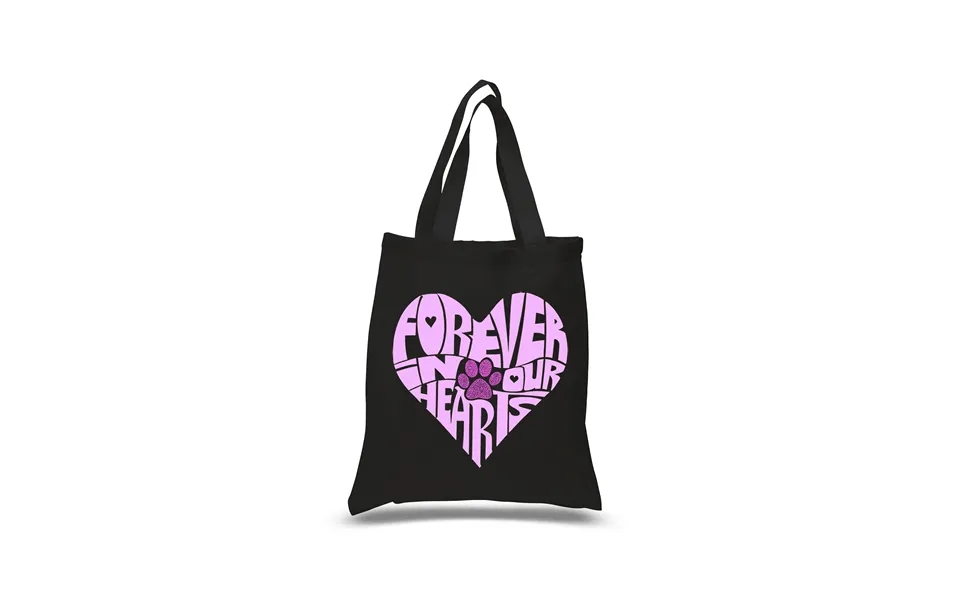 Forever In Our Hearts - Small Word Art Tote Bag