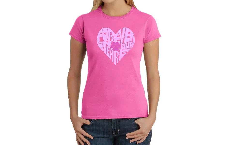Forever In Our Hearts - Women's Word Art T-shirt