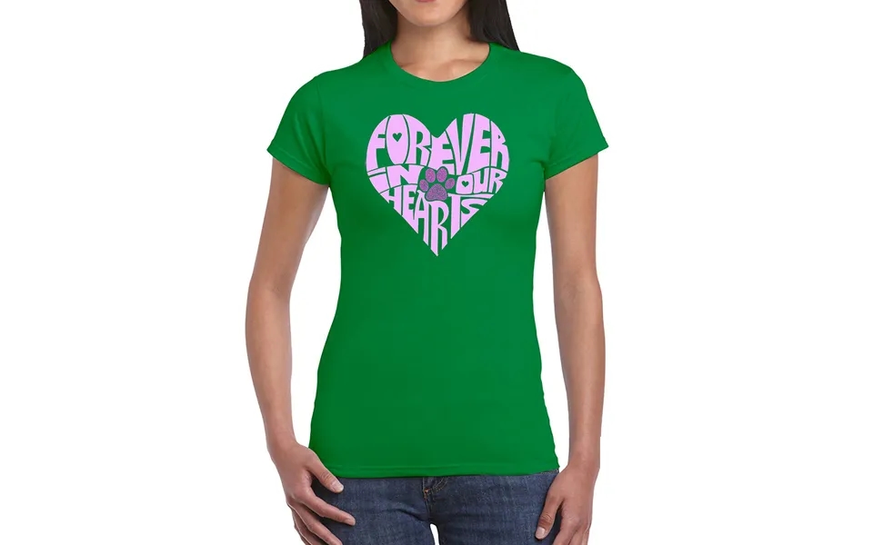 Forever In Our Hearts - Women's Word Art T-shirt