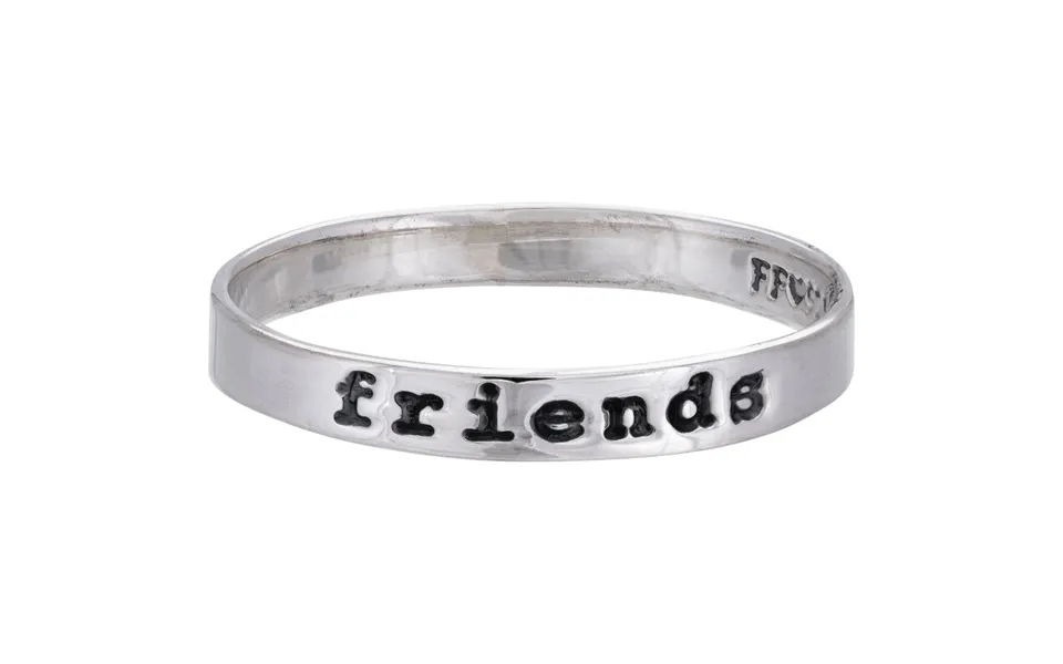 Friends Sterling Silver Ring - 8