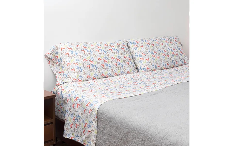 Fun & Fantastic Microfiber Sheet Set - Dog