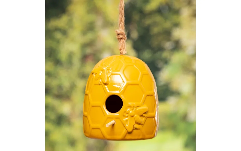 Functional Beehive Birdhouse - Short Honeycomb