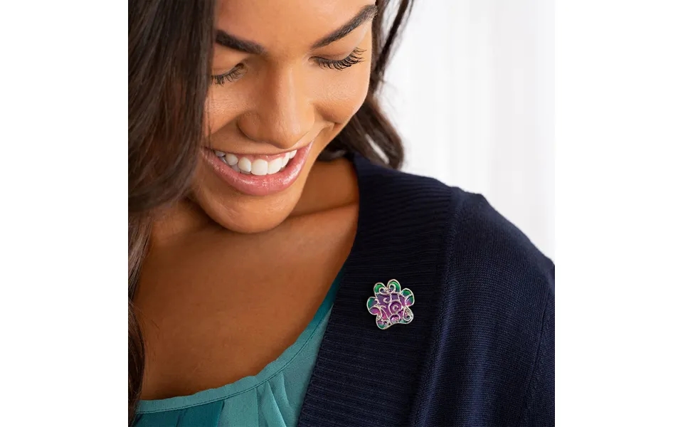 Fur-ever Home Rainbow Paw Pin