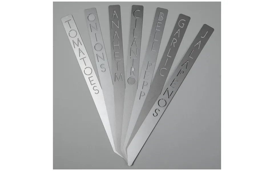 Garden Marker Collection - Set Of 7