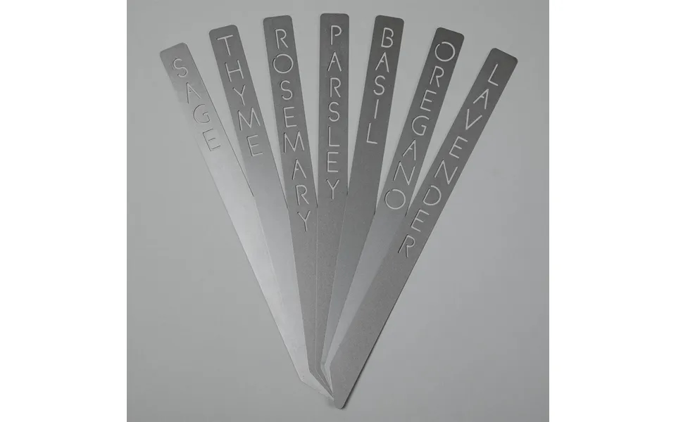 Garden Marker Collection - Set Of 7