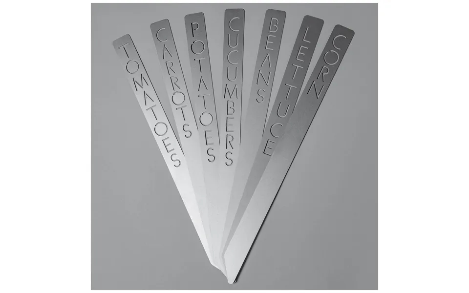 Garden Marker Collection - Set Of 7