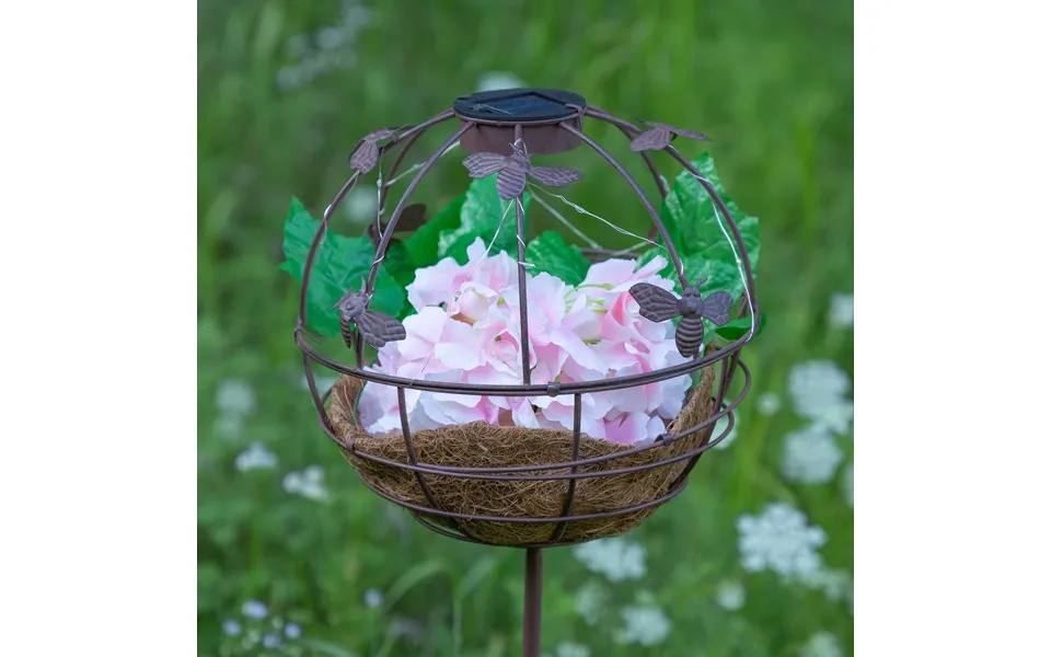Garden Sphere Solar Planter - Bee