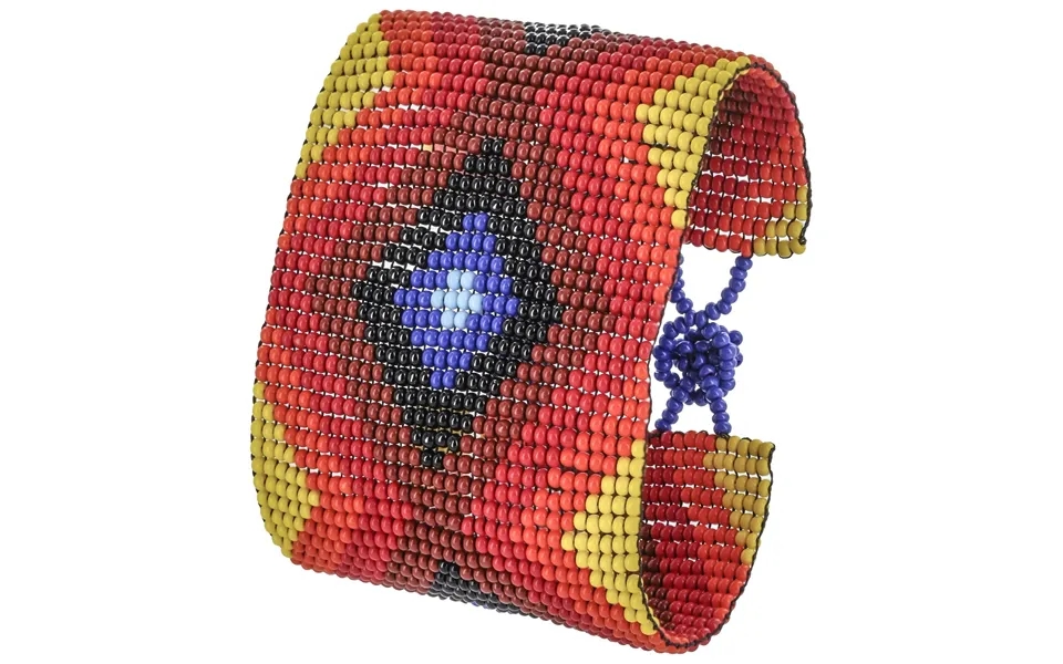 Geometric Beaded Bracelet - Diamond