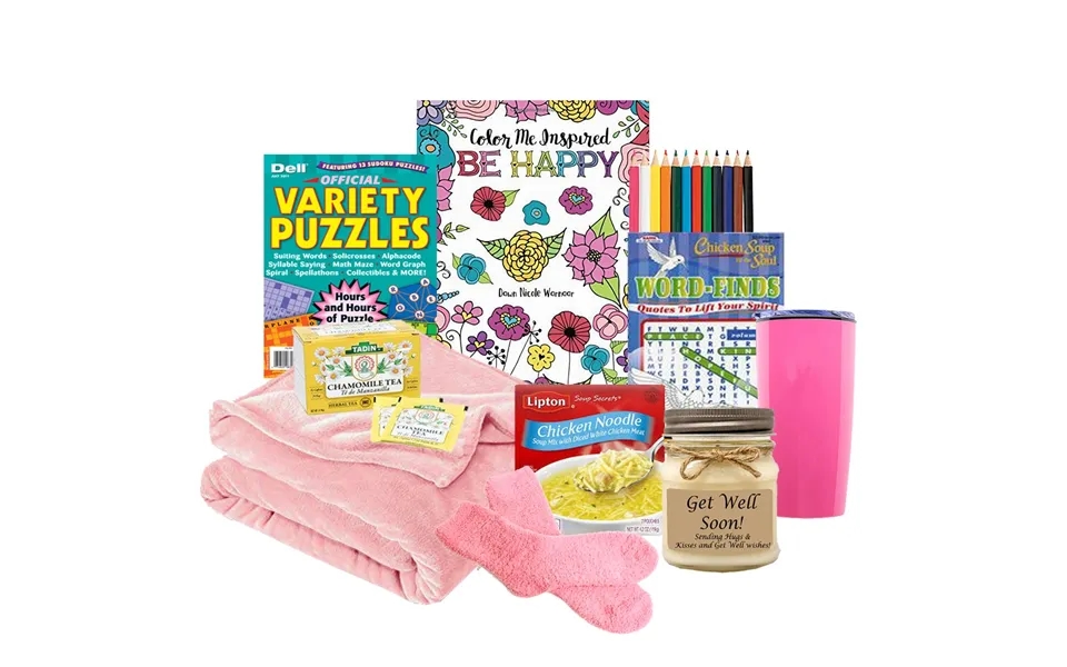 Gift Baskets Don't Worry Be Happy Get Well Gift Set