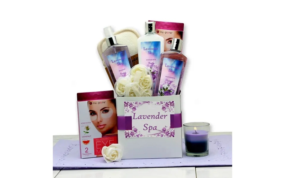 Gift Baskets Lavender Spa Care Package