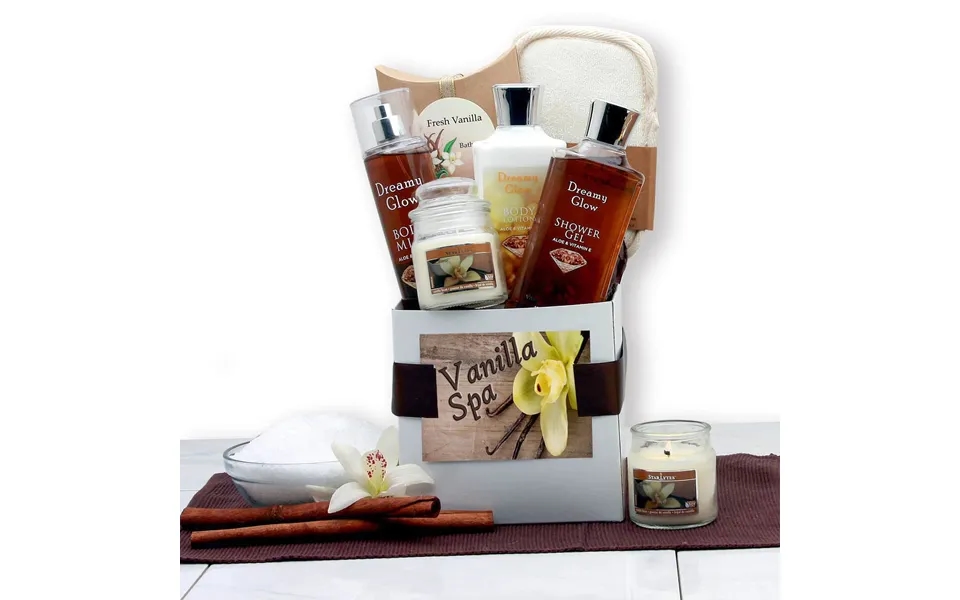 Gift Baskets Vanilla Spa Care Package