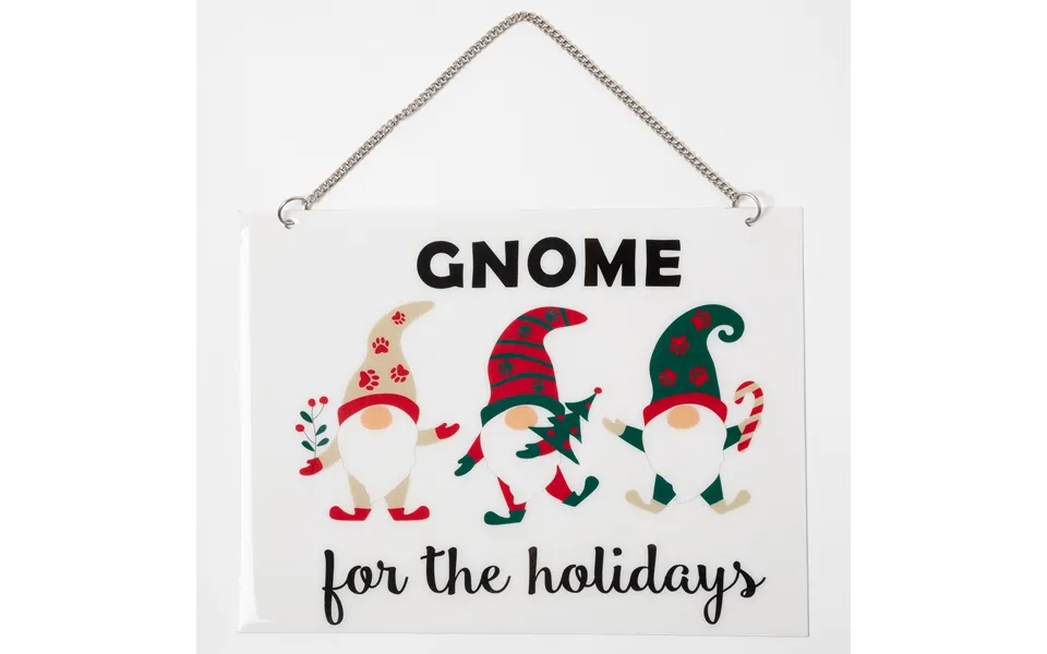 Gnome For The Holiday Outdoor Sign