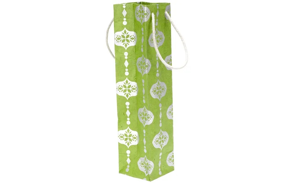 Good Cheer Wine Bag - Green