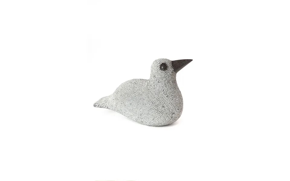Hand-carved Stone Duck Sculpture - M