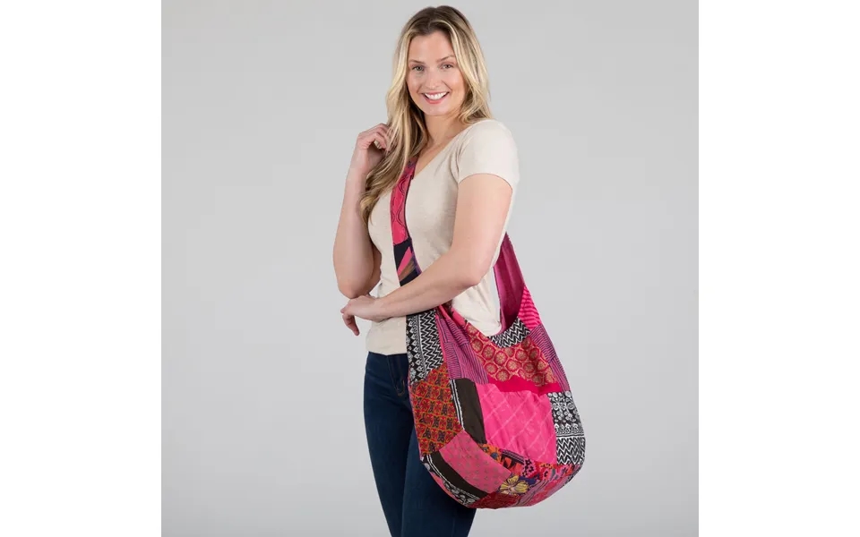 Handmade Patchwork Hobo Bag
