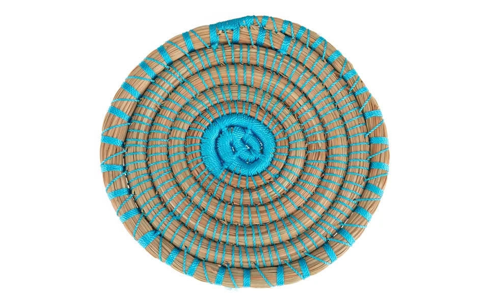 Handmade Pine Needle Coasters - Set Of 4