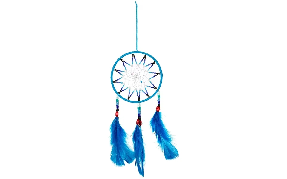 Handmade Threaded Dreamcatcher - Turquoise