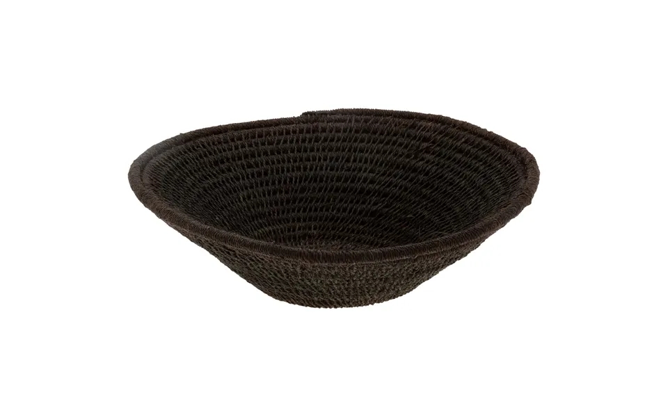 Handwoven Sisal Petite Basket - Black