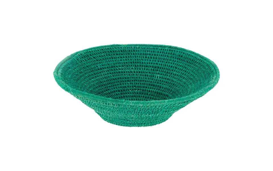 Handwoven Sisal Petite Basket - Green