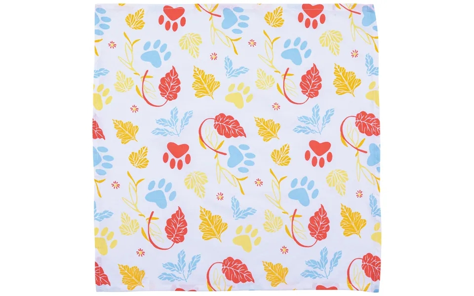 Harvest Paws Table Linens - White Napkins