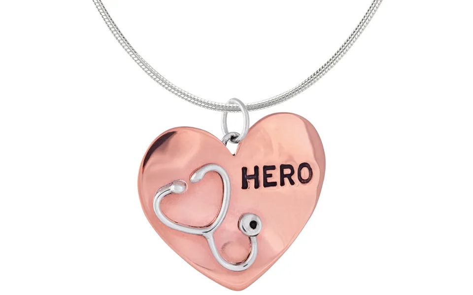 Healthcare Hero Mixed Metal Necklace - Pendant Only