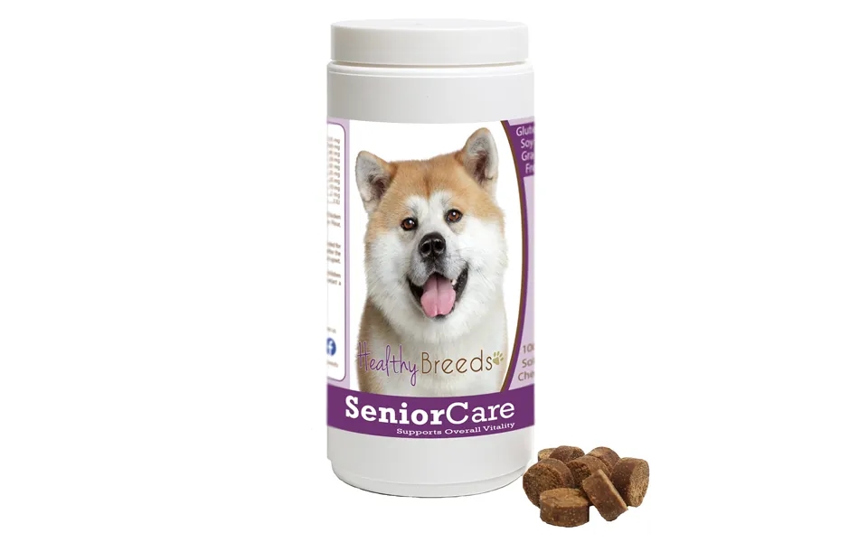 Healthy Breeds Senior Dog Care Soft Chews - Akita