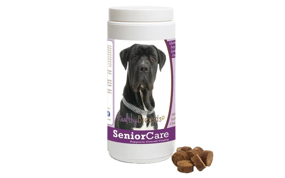 Healthy Breeds Senior Dog Care Soft Chews - Cane Corso