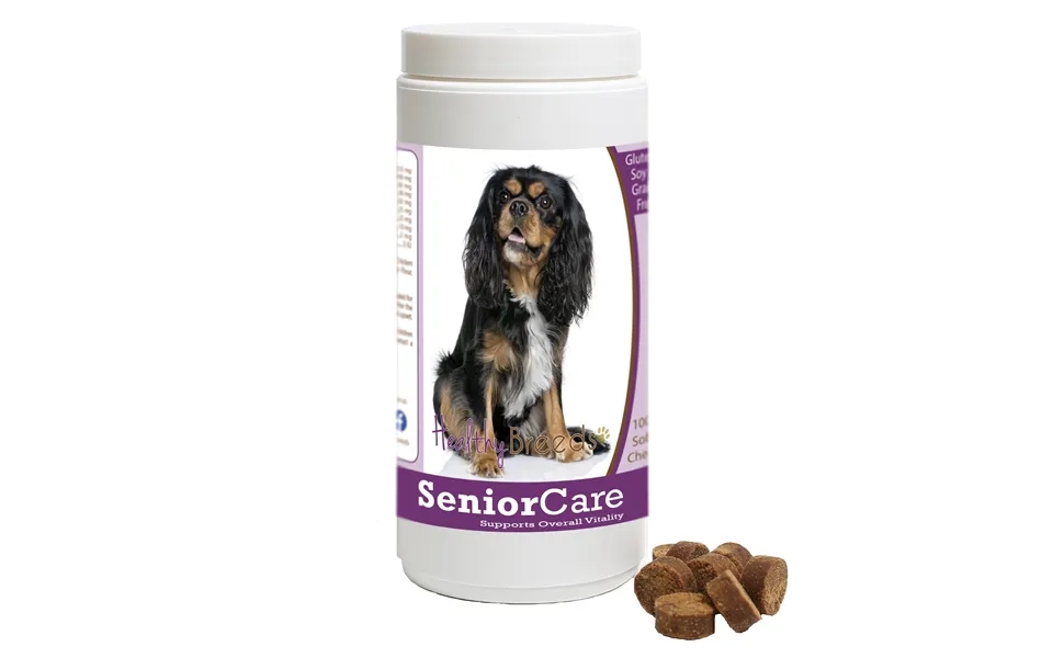 Healthy Breeds Senior Dog Care Soft Chews - Cavalier King Charles Spaniel