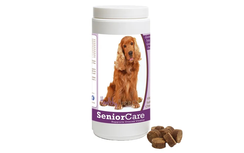 Healthy Breeds Senior Dog Care Soft Chews - Cocker Spaniel