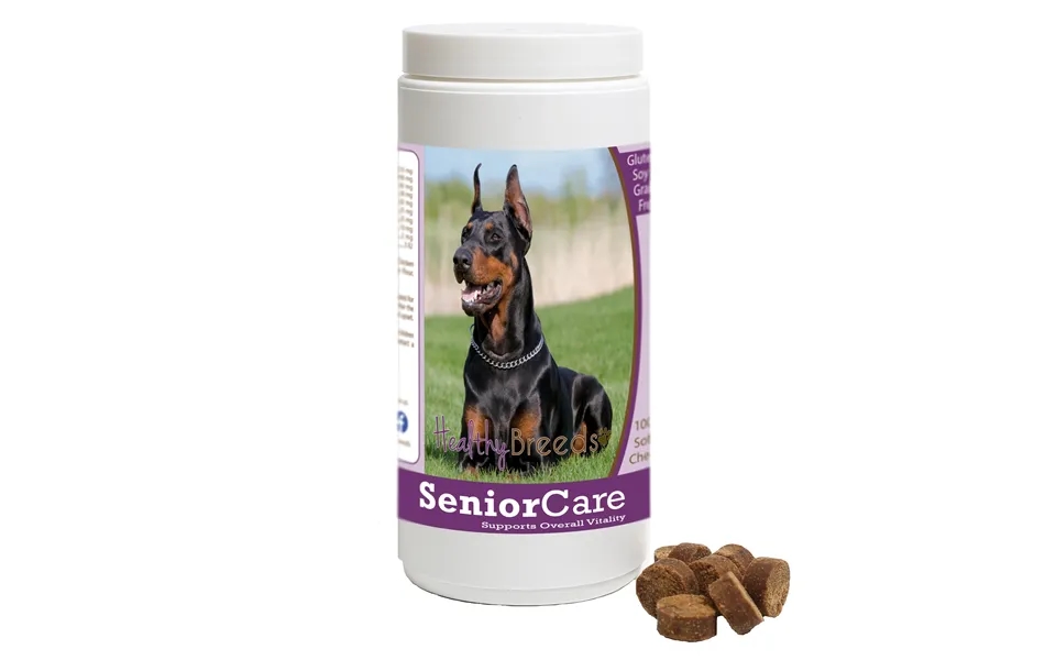 Healthy Breeds Senior Dog Care Soft Chews - Doberman Pinscher