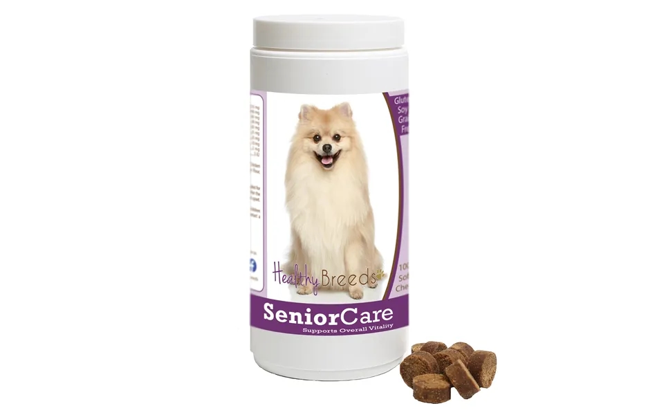 Healthy Breeds Senior Dog Care Soft Chews - Pomeranian