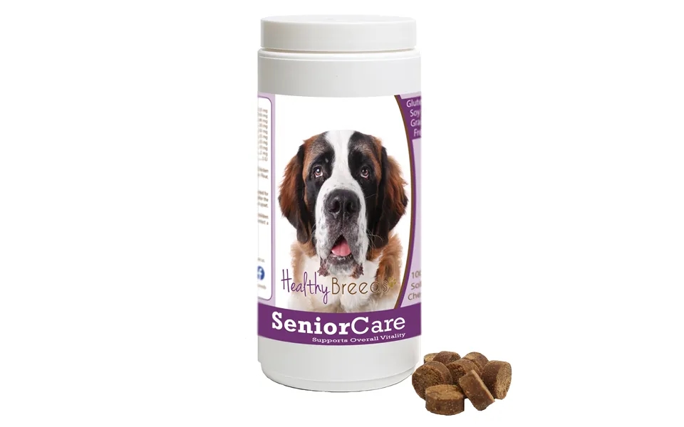 Healthy Breeds Senior Dog Care Soft Chews - Saint Bernard